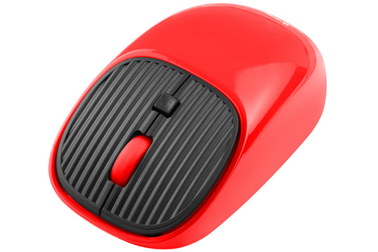 NUOVA Mouse TRACER WAVE RF 2,4 Ghz Senza Fili Rossa