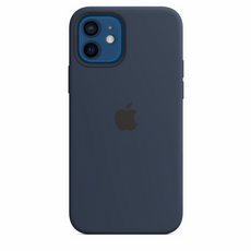 Original Silicone Case Apple iPhone 12 / 12 Pro Deep Navy