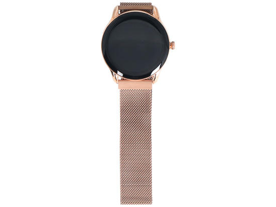 Nouveau Smartwatch GlacierX Sphere Rose Gold + Bracelet en maille GX-SZ36 BM