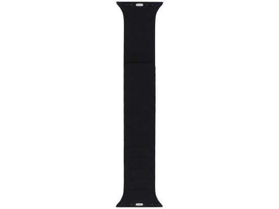 Nuovo cinturino per smartwatch GlacierX Silicone Magnetic ExoStripe Black per Apple Watch 38/40/41mm Nero