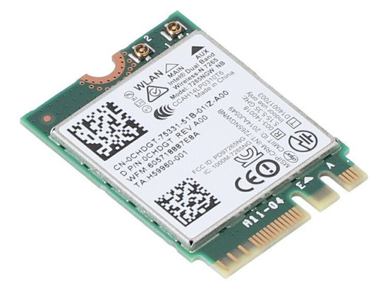 Новий дводіапазонний модуль Intel Wireless-AC 7265 Dell CHDGT 113A