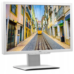 Fujitsu Monitor P24W-6 24" 1920x1200 IPS DisplayPort DVI White Class A (PZ)