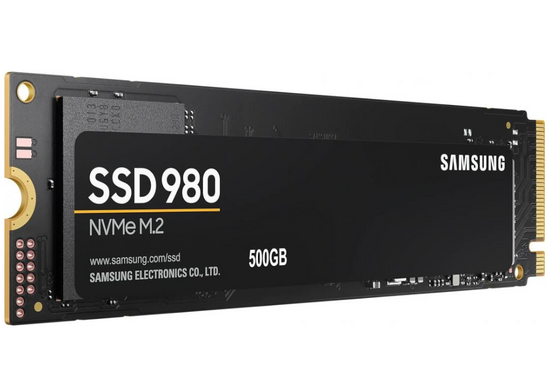 Nowy Dysk SSD Samsung 980 500GB M.2 2280 PCIe Gen3 NVME 3100/2600 MBs
