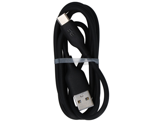 Nuevo cable Encore Energy USB-A USB-C 2A cable QC PD para carga y transferencia de datos de 100 cm negro EE40-C