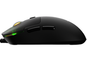 Nouvelle souris gaming Triadyn Play MIMAS 12800 DPI pour les joueurs, éclairage HUANO, noire.