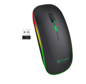 Nuevo Ratón Inalámbrico de Oficina Triadyn Callisto Bluetooth 2.4GHz RGB Slim 1600 DPI Negro