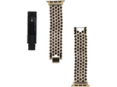 Nuovo bracciale per smartwatch GlacierX Hex Grid Bracelet Gold per Apple Watch 38/40/41mm Oro