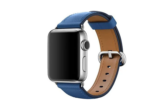 Originál Řemínek Apple Watch 38 mm Sea Blue Classic Buckle Strap v uzavřeném obalu