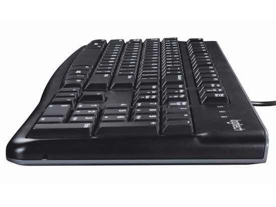 Nuova Tastiera Logitech K120 USB QWERTY Nera
