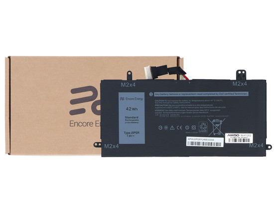 Batterie neuve Encore Energy pour Dell Latitude 5285 5290 2in1 42Wh 7.6V 5250mAh J0PGR