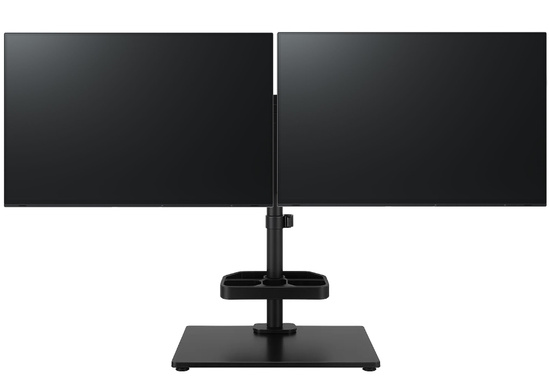 2x Монітор EIZO FlexScan EV2457 24" IPS 1920x1200 LED HDMI Чорний Без Підставки Клас A + кріплення Triadyn DuoBase