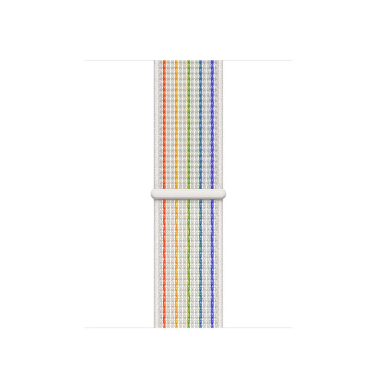 Originál Sportovní řemínek Apple Sport Loop Strap Nike Pride Edition 40 mm