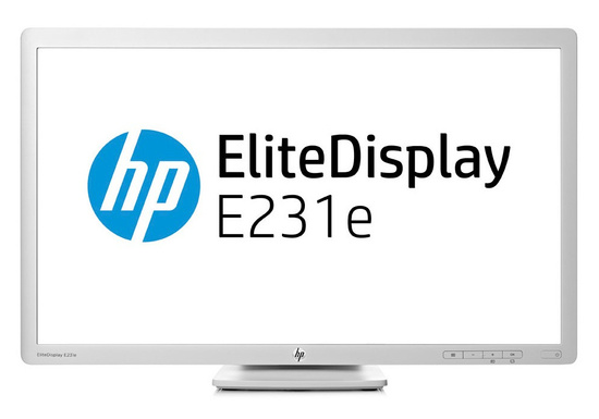 HP EliteDisplay E231E LED 23" 1920x1080 5ms White Class A monitor