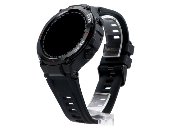 Nouvelle montre intelligente GlacierX Faron Black GX-FC27