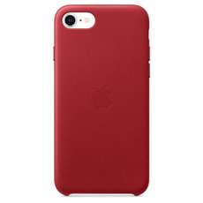 Original Piel Maletín Apple iPhone SE (2nd Gen.) Rojo