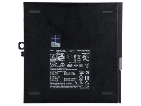 Dell Optiplex 3040 Micro i5-6500 4x3.2GHz 8GB 240GB SSD Windows 10 Professional