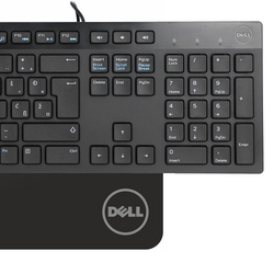 NEUE DELL QUIETKEY-TASTATUR KB216-BK-SVN SCHWARZ QWERTZ 0R6DRV OEM