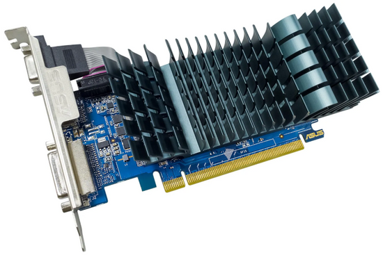 Grafická karta ASUS GeForce GT730 2GB GDDR5 Vysoký profil