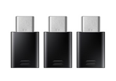 Adaptér Samsung EE-GN930 USB Typ-C - Micro-USB Černý