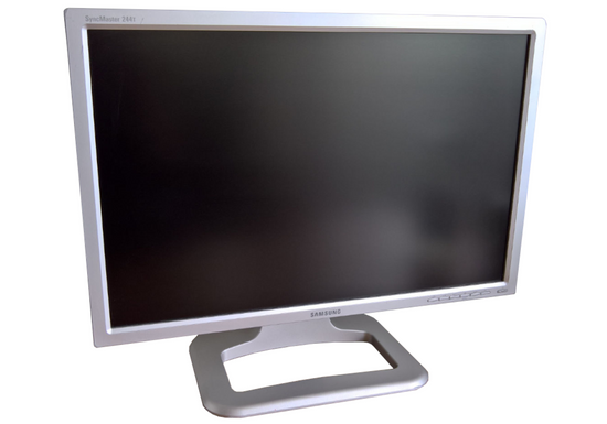 24" monitor Samsung SyncMaster 244T 1920x1200 DVI VGA Silver