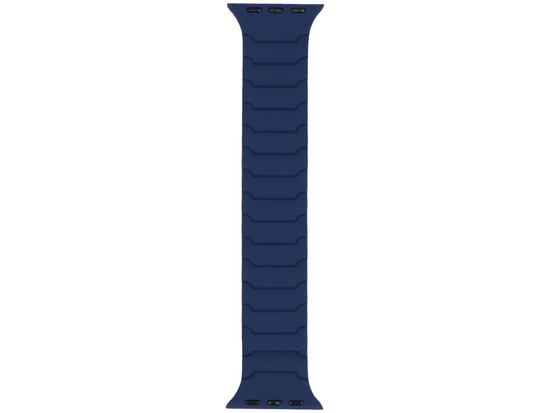 Neues Armband für die Smartwatch GlacierX Silicone Magnetic ExoStripe Cornflower Blue für die Apple Watch 38/40/41mm Blau