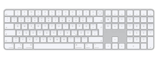 Original Apple Neu Tastatur Magic Keyboard Weiß Touch ID Numpad Deutsch A2520