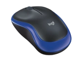 New Logitech M185 Wireless Mouse Black-Blue NANO USB