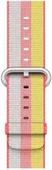 Original Apple Sport Loop Strap Creme + gewebtes Nylon Rot 38/40/41 mm