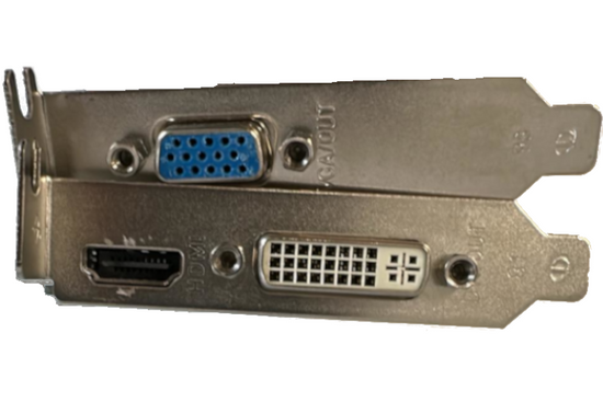 Grafikkarte Radeon HD5450 1GB DDR3 Low Profile x2