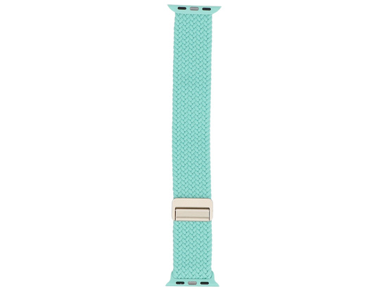 Nouvelle sangle GlacierX Boucle Magnétique Tressée Seafoam pour Apple Watch 38/40/41mm Turquoise