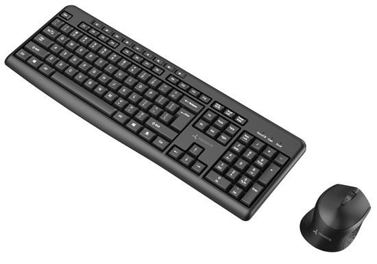 Nuovo Set Ufficio Wireless Triadyn BELI Tastiera YMIR e Mouse LOGE 1600 DPI per Casa e Ufficio