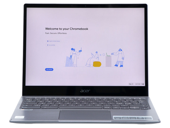 Dotykový displej Acer Chromebook Spin 13 CP713 i3-10110U 8GB 128GB 2256x1504 Třída A Chrome OS