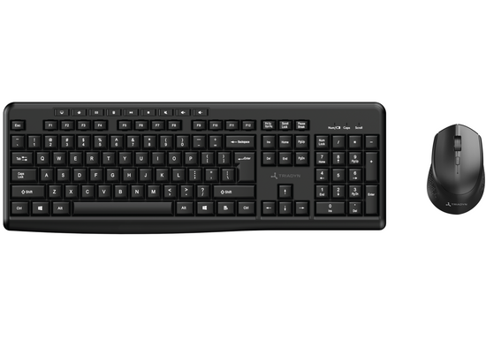 Nouveau Kit de Bureau Sans Fil Triadyn BELI Clavier YMIR et Souris LOGE 1600 DPI Pour Maison Bureau