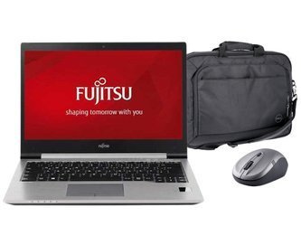 Fujitsu Lifebook U745 i5-5200U 8GB 120GB SSD 1600x900 Classe A- Senza batteria Windows 10 Professional + Borsa + Mouse