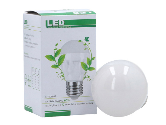 Світлодіодна лампа 5W E27 2700K Тепла 2835 SMD AMS-K50