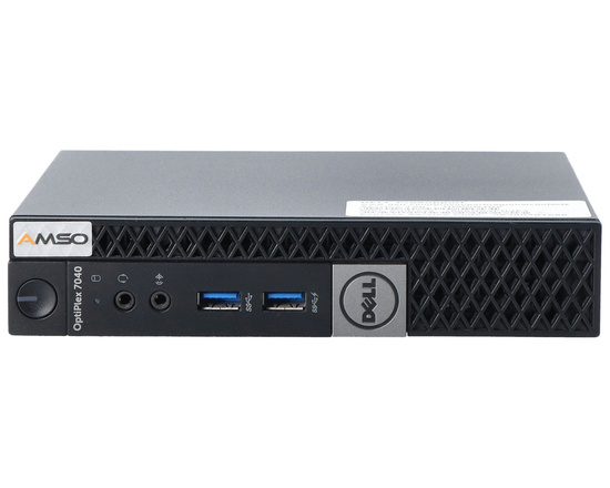 Dell Optiplex 7040 Micro i5-6500T 2,5GHz 8GB 240GB SSD Předinstalovaný Windows 10 Professional