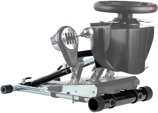 Nový stojan Wheel Stand Pro Deluxe V2 Silver Stabilní stojan pro hráče počítačových her