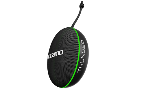 Neuer Tragbarer Bluetooth Lautsprecher Occamo Thunder 10W Wasserdicht IPX7 Schwarz-Grün
