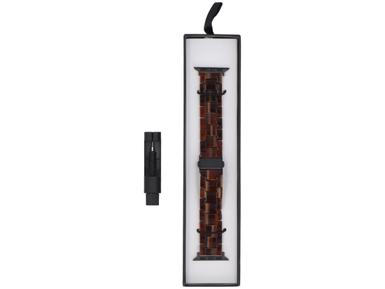 Nuovo bracciale per smartwatch GlacierX Resin Link Bracelet Chocolate Toffee per Apple Watch 38/40/41mm Marrone