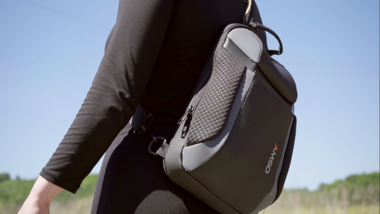 Nueva mochila de un solo hombro AMSO LITEN Espacio para iPad, tableta, impermeable KTB230513