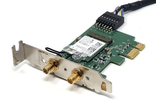 Adaptador de red Wifi inalámbrico PCI-E de bajo perfil Dell 084W9