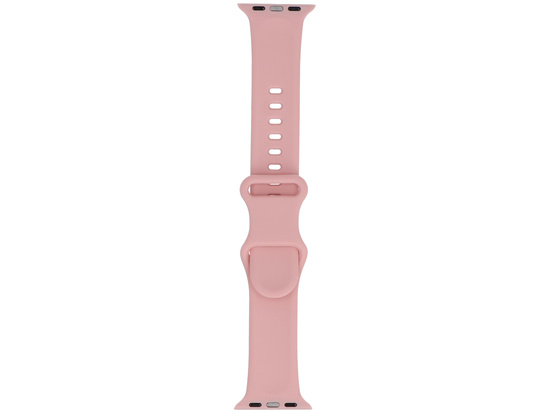 Nouveau bracelet en silicone texturé GlacierX Misty Rose pour Apple Watch 38/40/41mm Rose