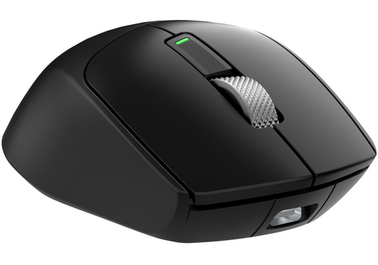 Nuevo Ratón Inalámbrico de Oficina Triadyn GANYMEDE PRO Bluetooth 2.4 GHz 1600 DPI Negro