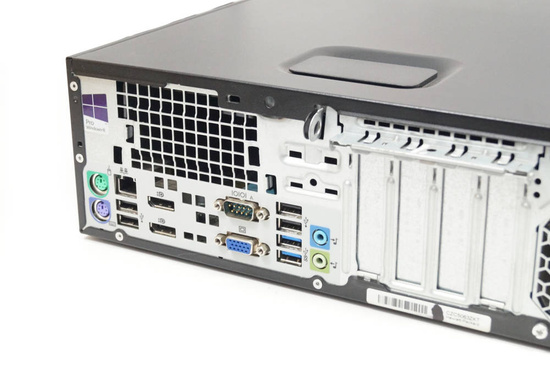 HP EliteDesk 800 G1 SFF i7-4770 3.4GHz 16GB 480GB SSD DVD