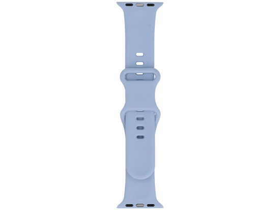 Nouveau bracelet en silicone texturé GlacierX Azure Sky pour Apple Watch 38/40/41mm Bleu ciel