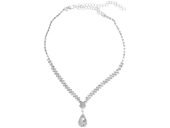 Set di gioielli Vittoriano Set argento Collana + orecchini