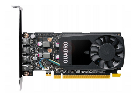 Carte Graphique nVidia Quadro P1000 4GB GDDR5 Profil Élevé