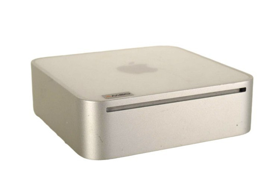 Apple Mac Mini A1283 C2D P8700 2x2.53GHz 4GB 2x 500GB HDD (1TB) Mini DVI + adattatore di alimentazione