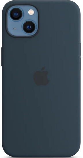 Originale Hülle Apple iPhone 13 Silikonetui Abyss Blue