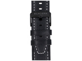 New strap for smartwatch GlacierX Classic Leather Black 22mm